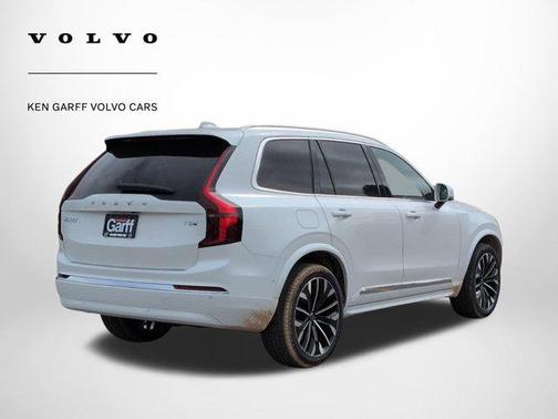 Crystal White Pearl 2026 Volvo XC90 Plug-In Hybrid Plus, T8 AWD, Electric/Gasoline, Bright, 7 Seats