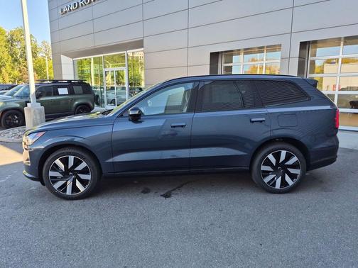 denim blue 2026 Volvo EX90 Plus, Twin Motor, Fully electric, 7 Seats