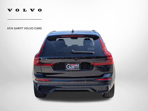 Onyx Black Metallic 2026 Volvo XC60 Plug-In Hybrid Black Edition Ultra, T8 AWD Electric/Gasoline, Dark