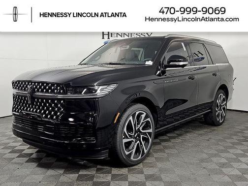 Infinite Black Metallic Clearcoat 2026 Lincoln Navigator Black Label
