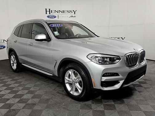 Glacier Silver Metallic 2021 BMW X3 sDrive30i
