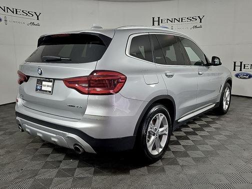Glacier Silver Metallic 2021 BMW X3 sDrive30i