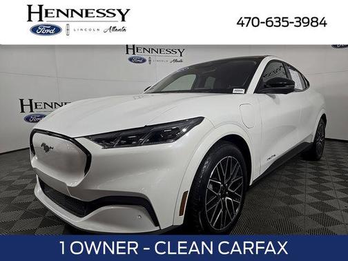 Star White Metallic Tri-Coat 2025 Ford Mustang Mach-E Premium