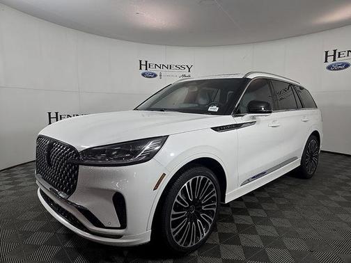 White 2026 Lincoln Aviator Black Label AWD
