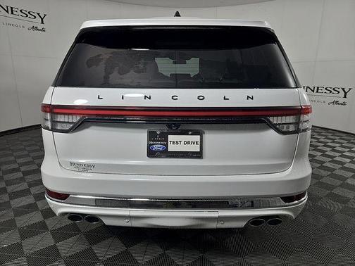 White 2026 Lincoln Aviator Black Label AWD