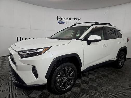 Blizzard Pearl 2022 Toyota RAV4 Hybrid XLE Premium