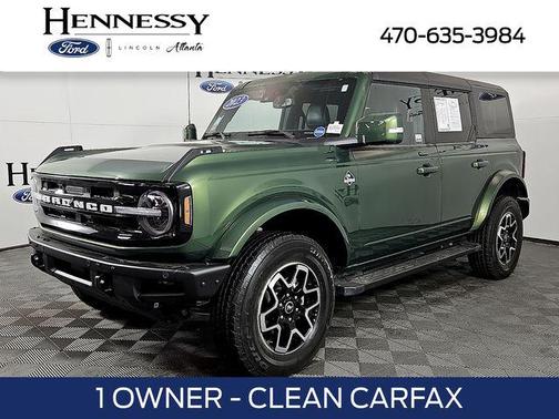 Eruption Green Metallic 2023 Ford Bronco Outer Banks