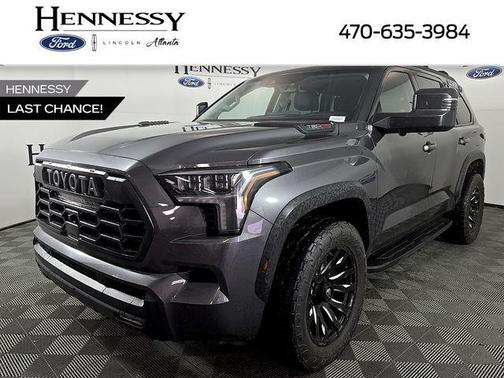 Magnetic Gray Metallic 2023 Toyota Sequoia TRD Pro