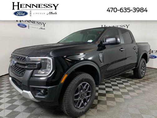 Shadow Black 2025 Ford Ranger XLT