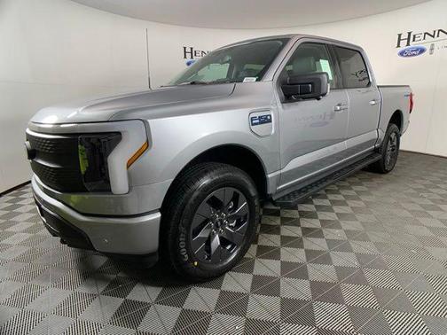 Iconic Silver Metallic 2025 Ford F-150 Lightning Flash