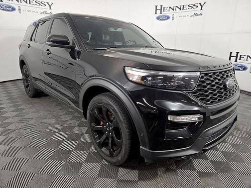 Agate Black Metallic 2022 Ford Explorer ST
