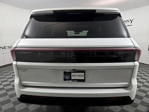 White Metallic 2026 Lincoln Navigator Black Label