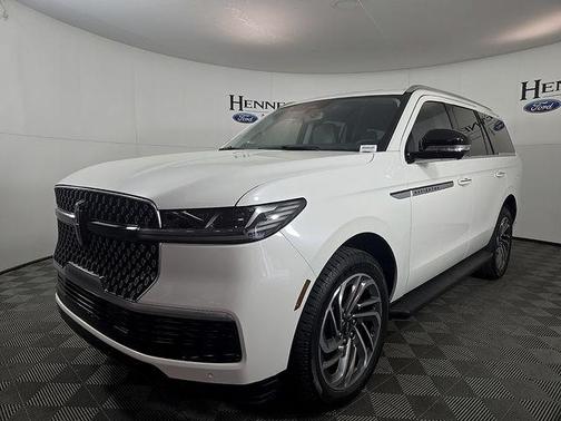 White 2026 Lincoln Navigator Premiere
