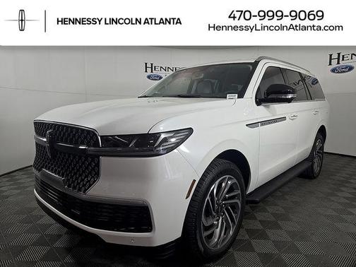 White 2026 Lincoln Navigator Premiere