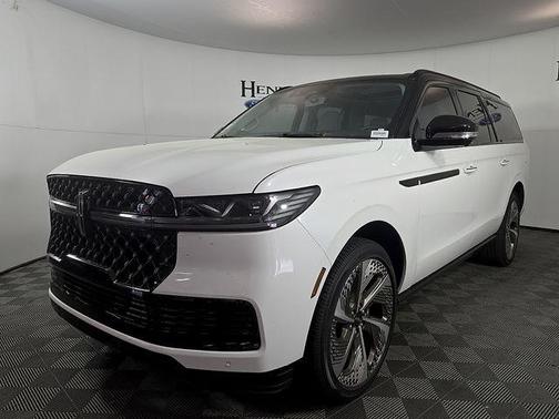 White 2026 Lincoln Navigator Black Label