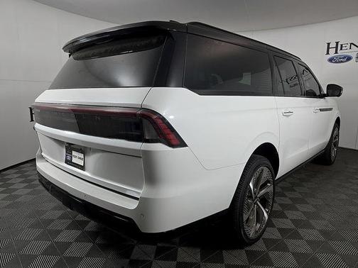 White 2026 Lincoln Navigator Black Label