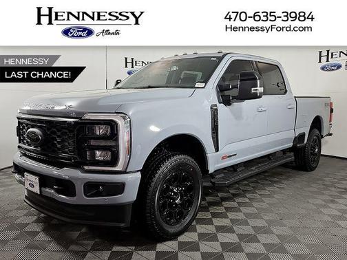 Glacier Gray Metallic Tri-Coat 2026 Ford F-350 Lariat