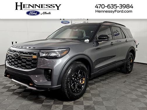 Gray 2026 Ford Explorer Tremor