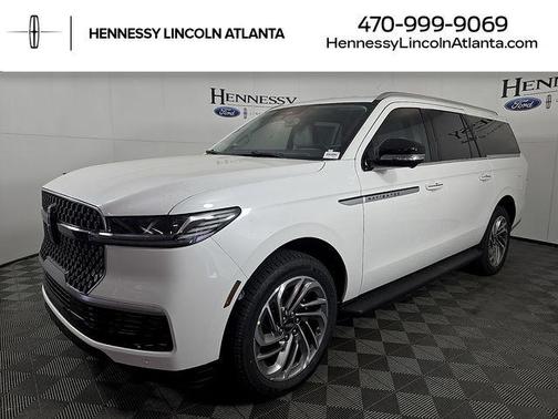 White 2026 Lincoln Navigator Premiere
