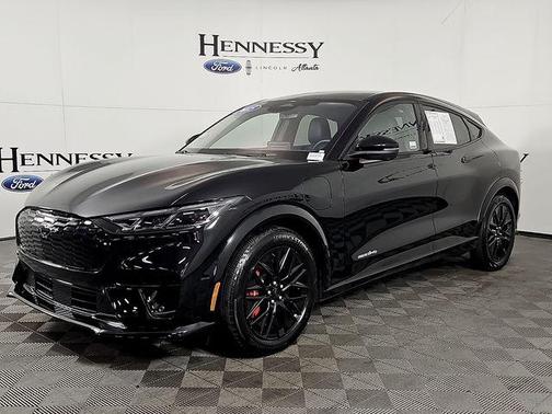 Shadow Black 2025 Ford Mustang Mach-E Premium