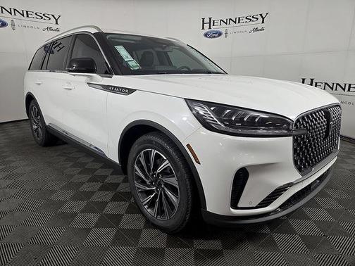 White 2026 Lincoln Aviator Premiere