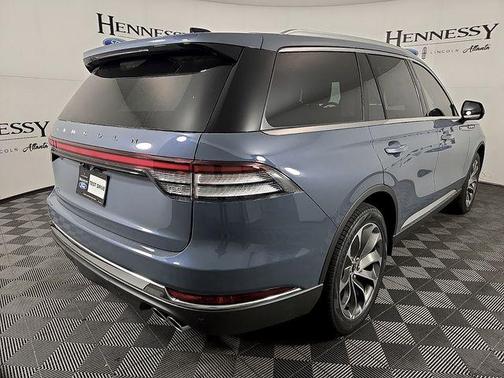 Whisper Blue Metallic Clearcoat 2026 Lincoln Aviator Reserve AWD