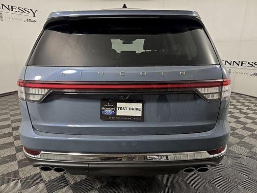 Whisper Blue Metallic Clearcoat 2026 Lincoln Aviator Reserve AWD
