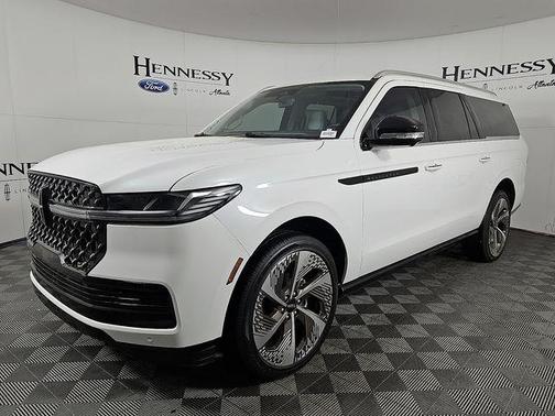 White 2026 Lincoln Navigator Black Label