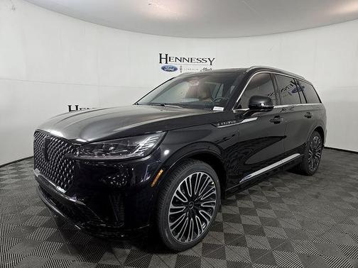 Infinite Black Metallic Clearcoat 2026 Lincoln Aviator Black Label AWD