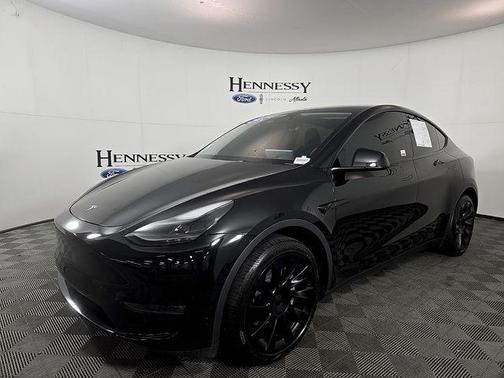 Solid Black 2024 Tesla Model Y Long Range Dual Motor All-Wheel Drive