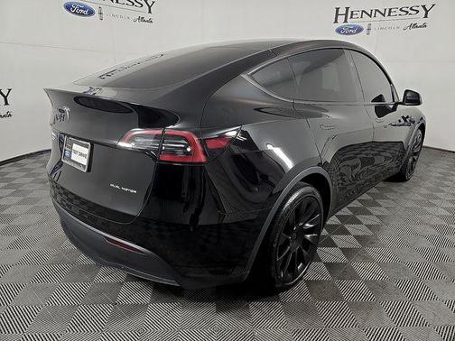 Solid Black 2024 Tesla Model Y Long Range Dual Motor All-Wheel Drive