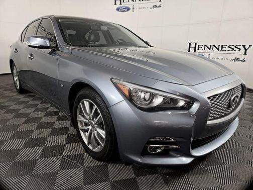 Hagane Blue 2015 INFINITI Q50 Premium