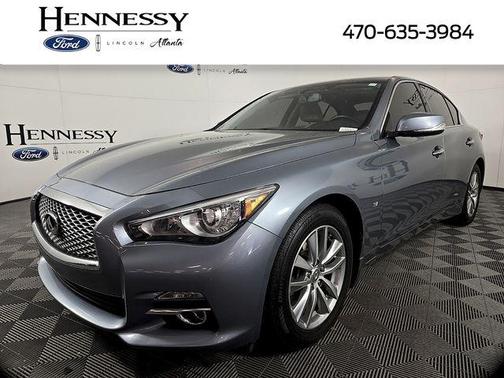 Hagane Blue 2015 INFINITI Q50 Premium