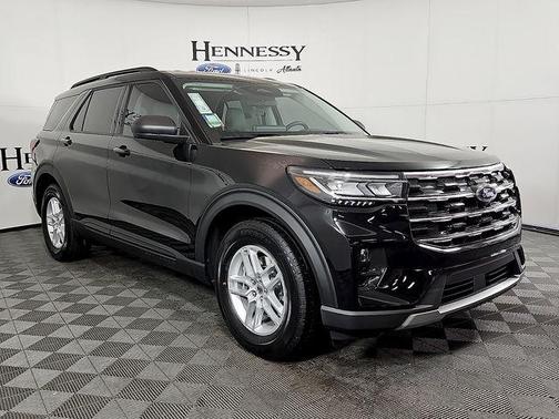 Agate Black Metallic 2026 Ford Explorer Active