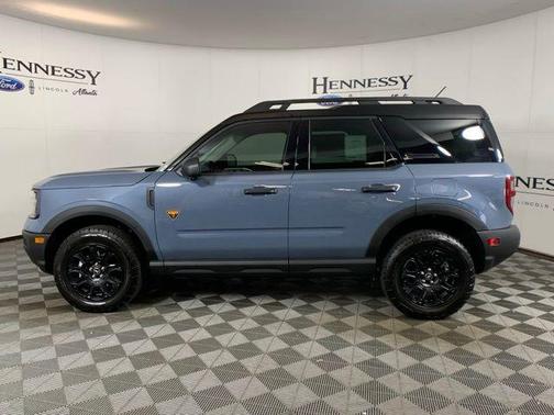 Azure Gray Metallic Tri-Coat 2025 Ford Bronco Sport Badlands