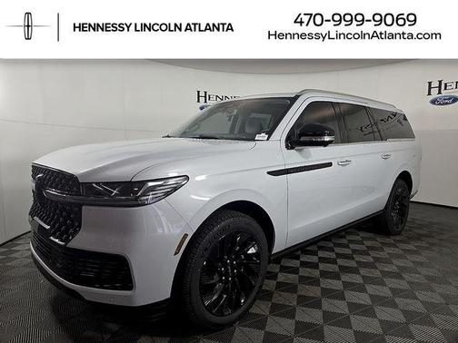 White 2026 Lincoln Navigator Black Label