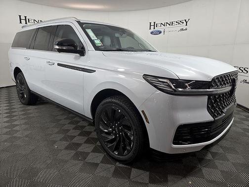 White 2026 Lincoln Navigator Black Label