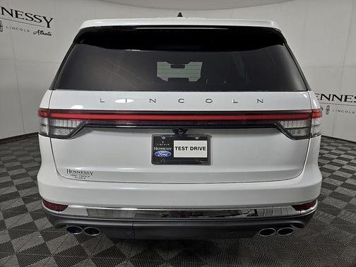 Pristine White Metallic Tri-Coat 2026 Lincoln Aviator Reserve AWD