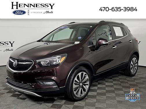 Black Cherry Metallic 2017 Buick Encore Preferred II