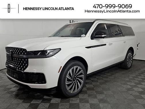 White 2026 Lincoln Navigator Black Label