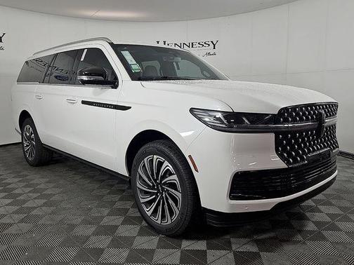 White 2026 Lincoln Navigator Black Label