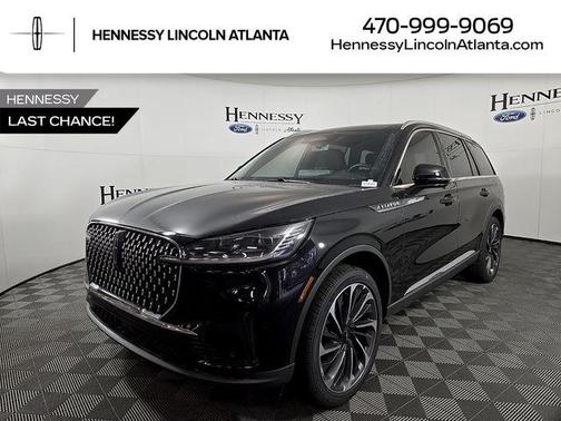 Infinite Black Metallic Clearcoat 2026 Lincoln Aviator Reserve AWD