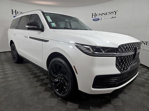 White 2026 Lincoln Navigator Black Label