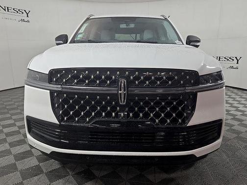 White 2026 Lincoln Navigator Black Label