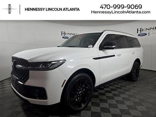 White 2026 Lincoln Navigator Black Label
