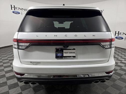 Pristine White Metallic Tri-Coat 2026 Lincoln Aviator Reserve AWD