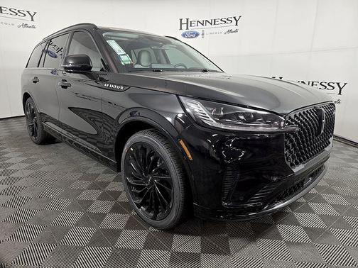 Infinite Black Metallic Clearcoat 2026 Lincoln Aviator Reserve AWD