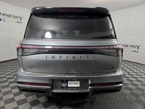 Dynamic Metal/Black Obsidian 2025 INFINITI QX80 AUTOGRAPH AWD