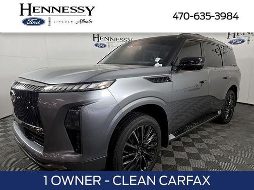 Dynamic Metal/Black Obsidian 2025 INFINITI QX80 AUTOGRAPH AWD