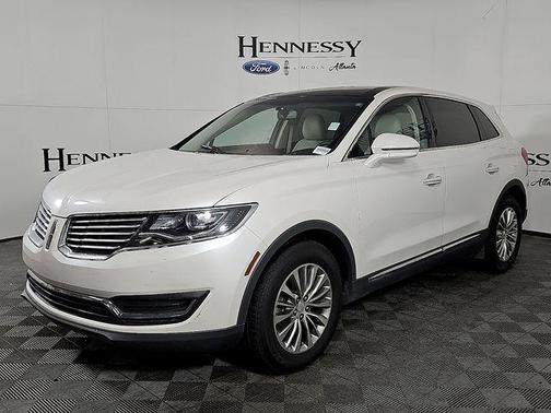 White Platinum Clearcoat Metallic 2017 Lincoln MKX Select
